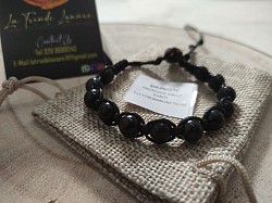 BRACCIALE SHAMBALLA SHUNGITE